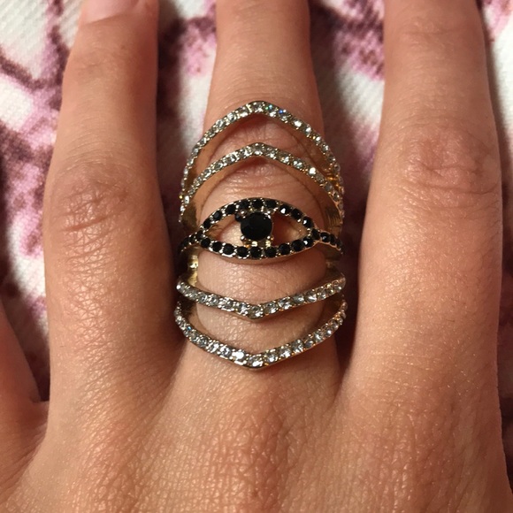 SALE❣️Gold “All Knowing” Ring - Picture 2 of 4